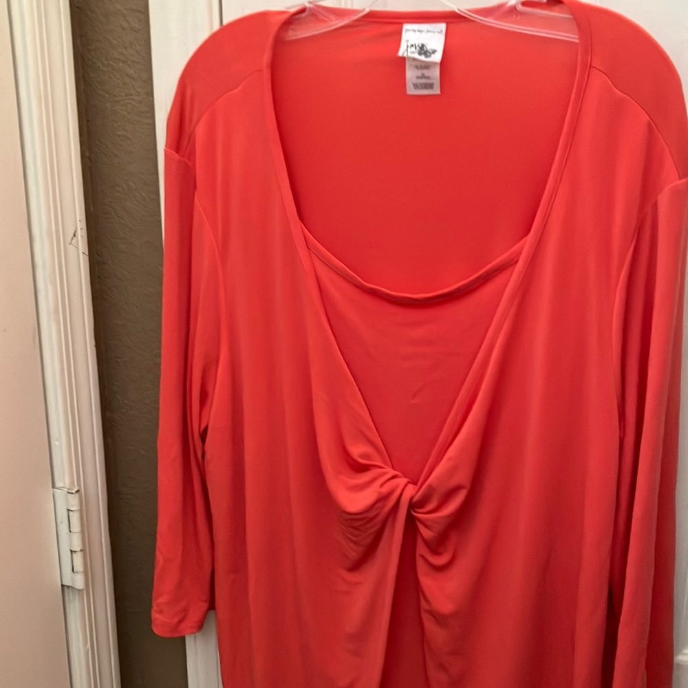 FINAL MARKDOWN Just my size top one piece two piece look 2x